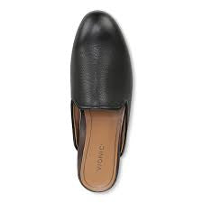 Vionic Willa Mule Black Leather