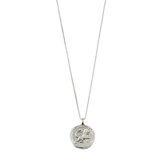 Pilgrim Leo Horoscope Double Sided Necklace