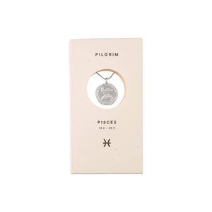 Pilgrim Pisces Horoscope Double Sided Necklace