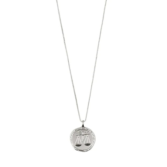 Pilgrim Libra Horoscope Double Sided Necklace