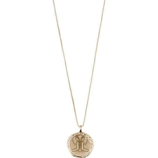 Pilgrim Gemini Horoscope Double Sided Necklace