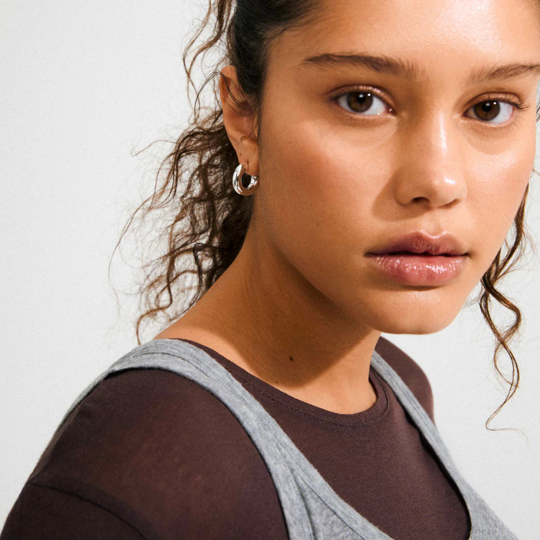 Pilgrim Phase 142536023/142532023 Small Good Hoops Earrings