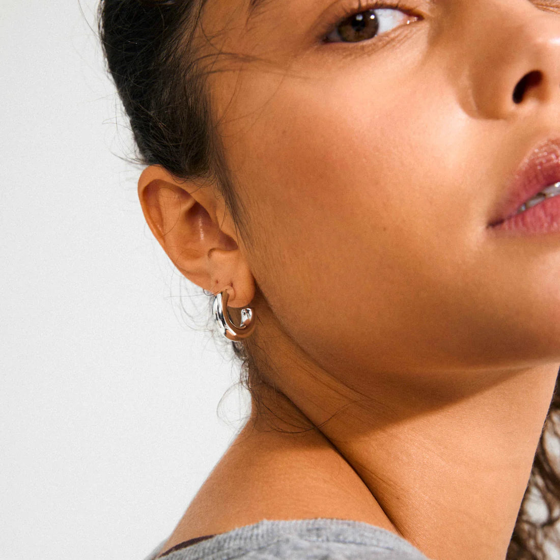 Pilgrim Phase 142536023/142532023 Small Good Hoops Earrings