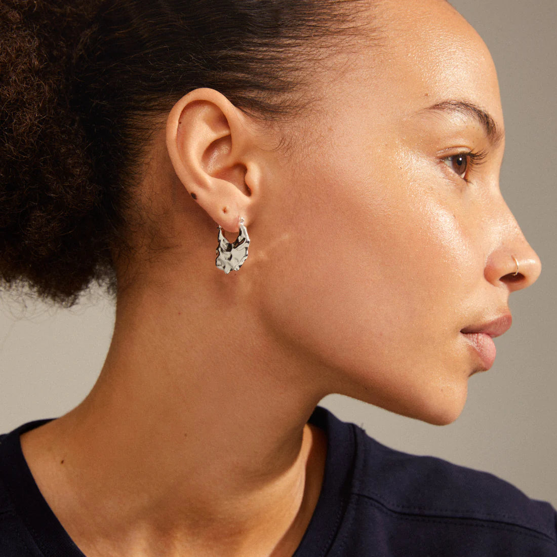 Pilgrim Flowy Curvy Earrings