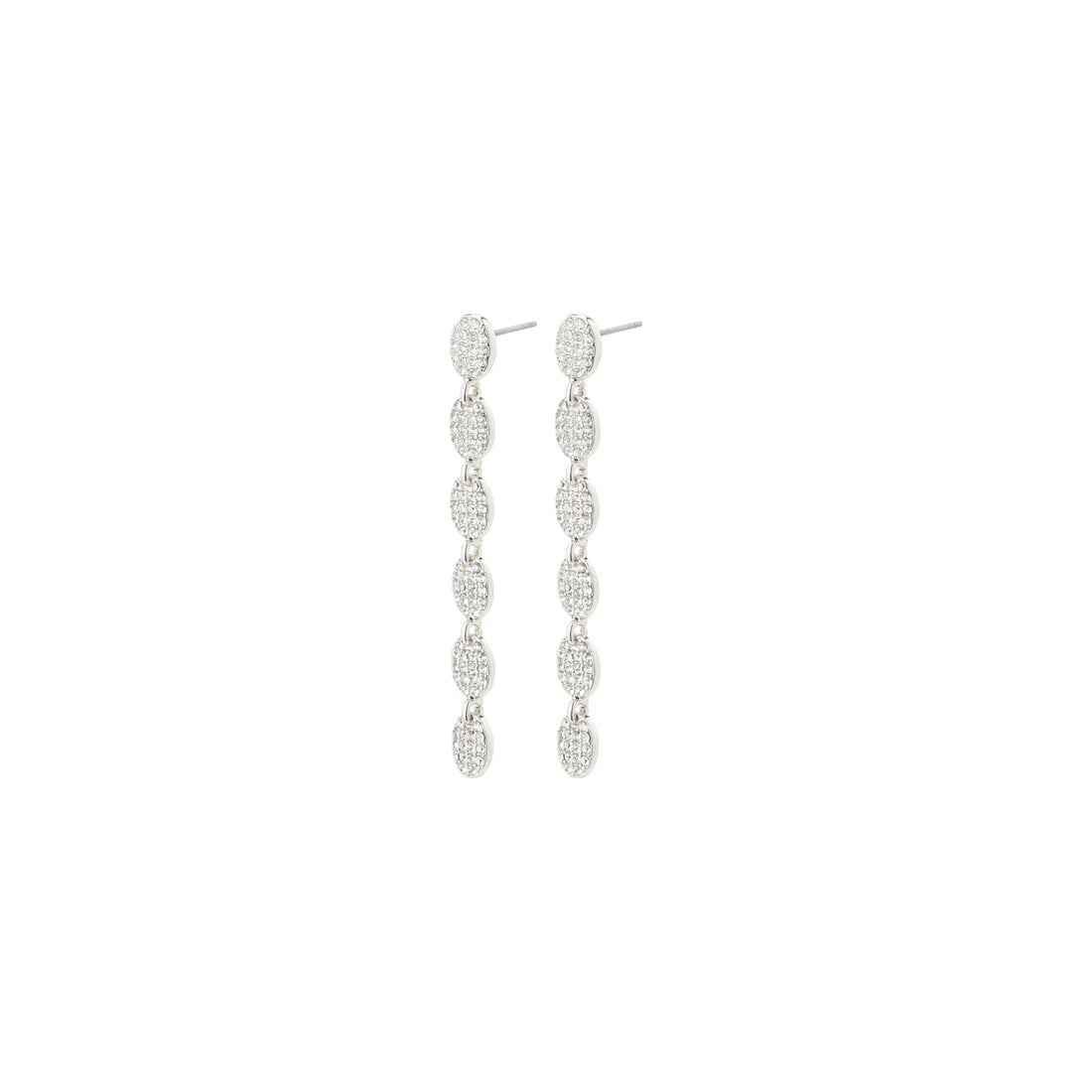 Pilgrim Beat Crystal Drop Earring