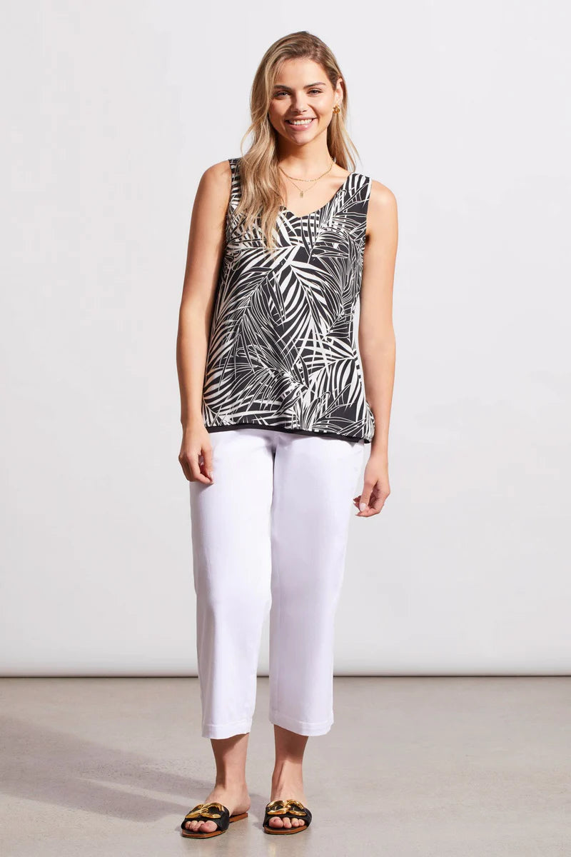 Tribal 72650 Reversible v-Neck Tank Top