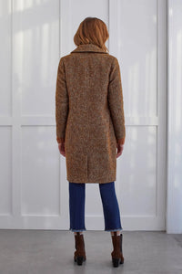 Tribal 79070 Tweed Duster Coat