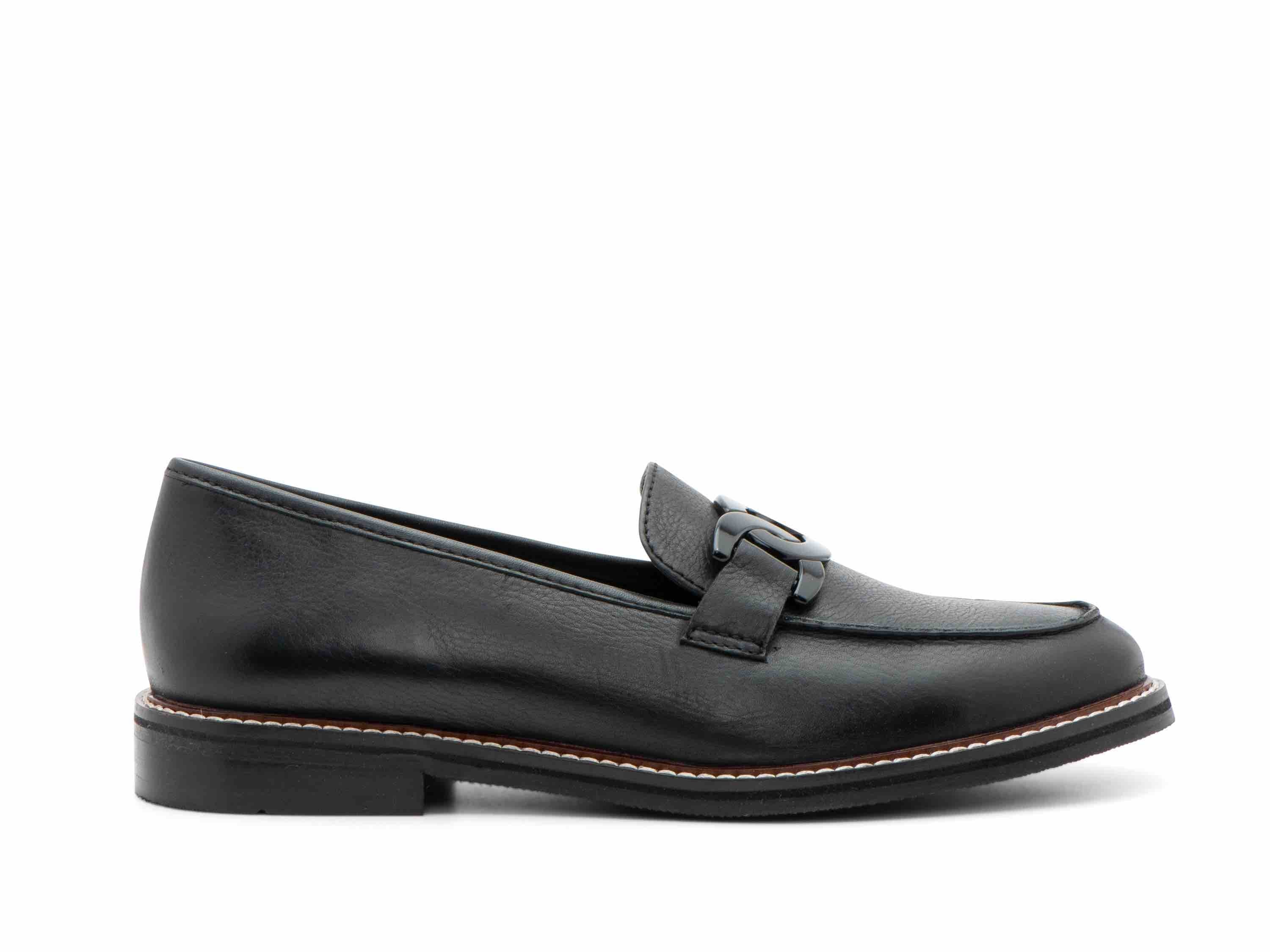 Ara 12-11203 Black Leather Loafer