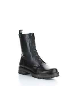 Bos & Co Patrai Black Elasticated Waterproof Boot