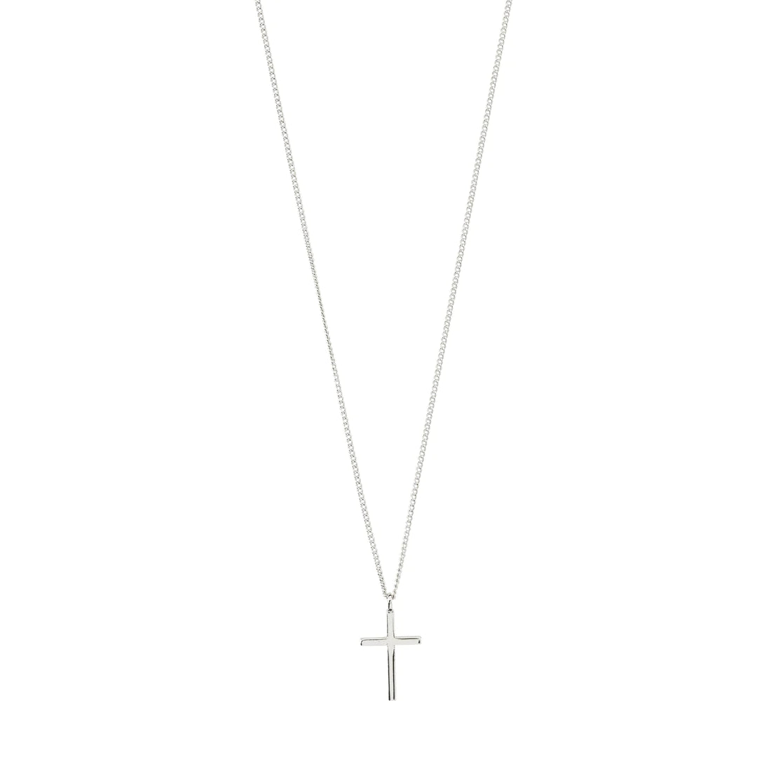 Pilgrim 692336001 Daisy Cross Necklace Silver Plated