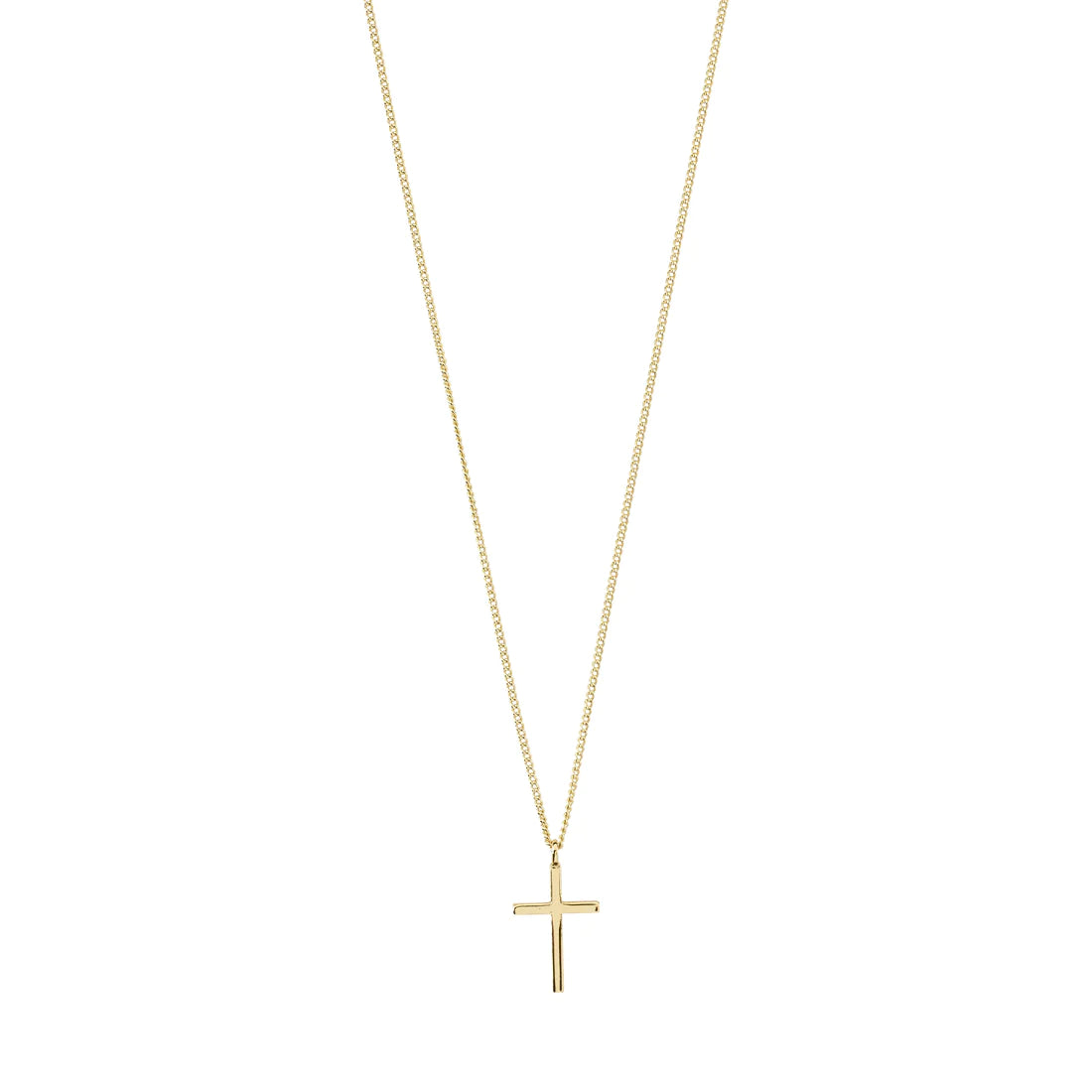 Pilgrim 692332001 Daisy Cross Necklace Gold Plated