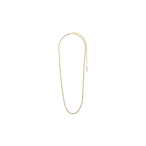 Pilgrim 632112071 Pam Recycled Rope Chain Plated Gold Necklace