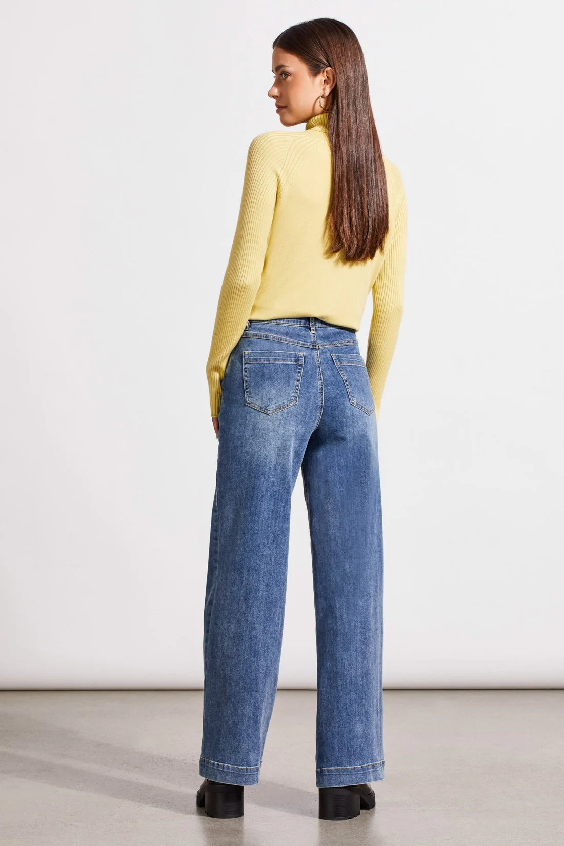 Tribal 55640 Audrey Pull On Wide Leg Jean