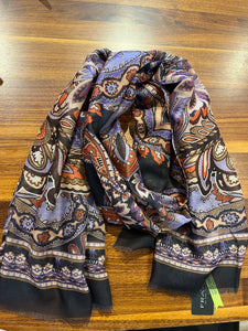 Fraas 640024 Multi Print Fashion Scarf