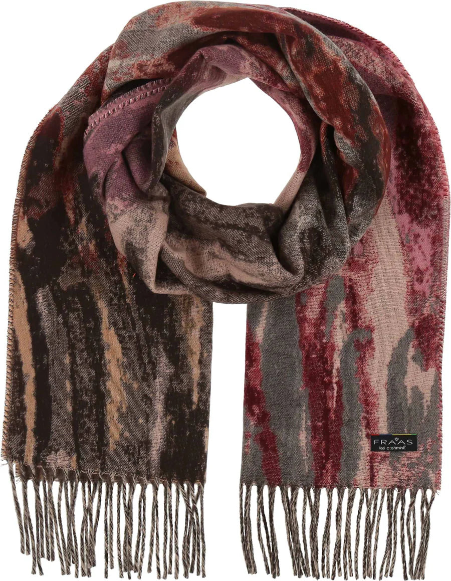 Fraas 625141 RAINBOW BRUSHES CASHMINK® SCARF