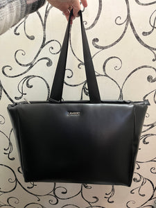 Lambert Kaia Black Puffy Tote Bag