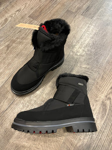 Attiba 819OC069 Black Velcro Ice Grip Winter Boot