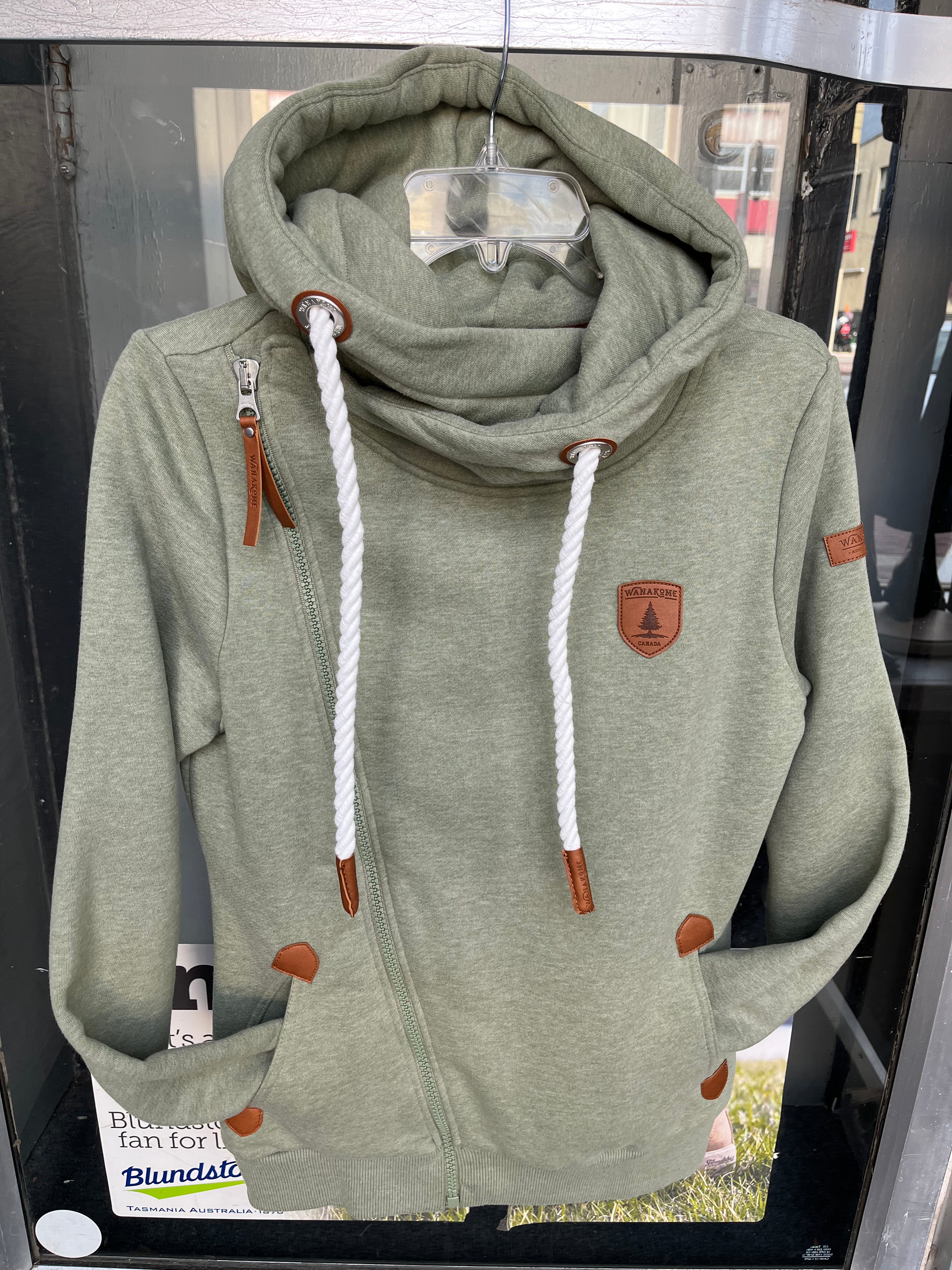 Wanakome Athena Military Side Zip w/Hoodie