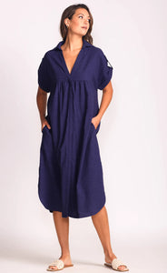 Pink Martini Beatrice Navy Dress