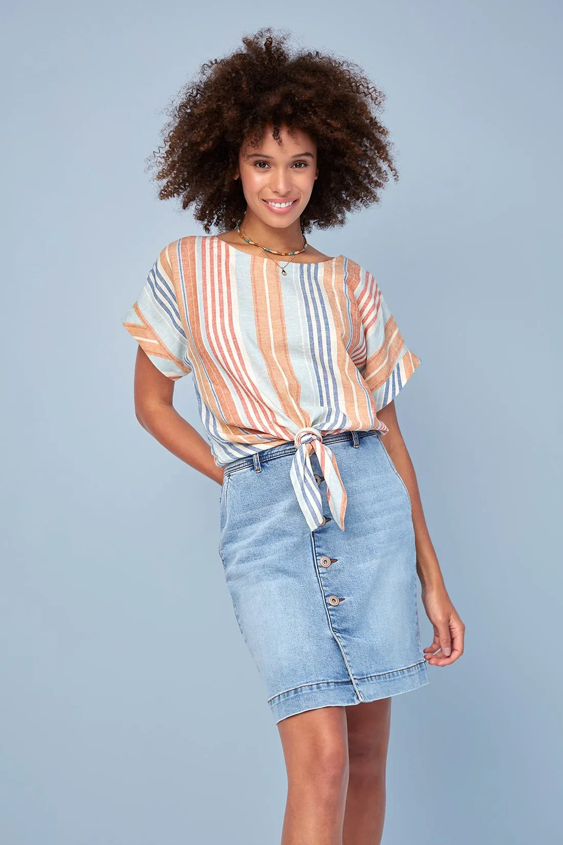 Tribal 12980 Spice Boat a neck Dolman Blouse