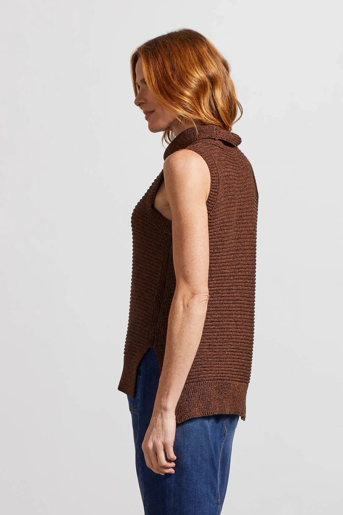 Tribal 78640 Slvls Rurtle Neck Sweater