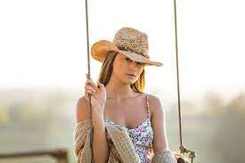 Wallaroo Tina Raffia Cowboy Hat