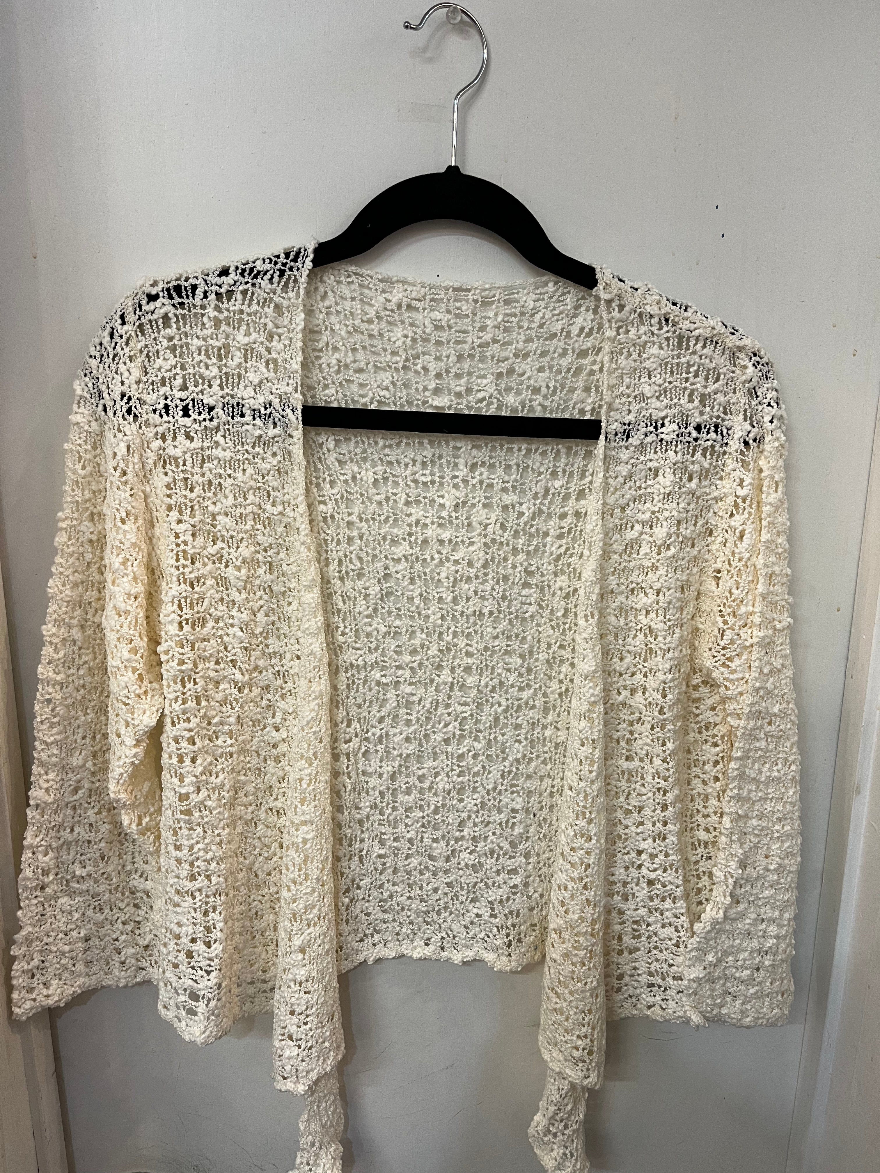 Metiss Fashions 1024 Popcorn 3/4 Slv Cardigan