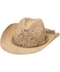 Wallaroo Tina Raffia Cowboy Hat