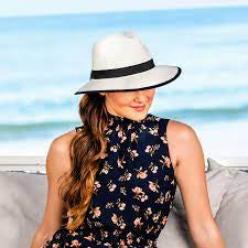 Wallaroo Gabi Ponytail Raffia Hat