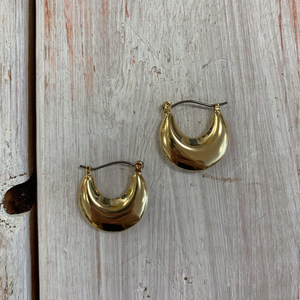 Pilgrim Alma Silver/Gold Plated Earrings
