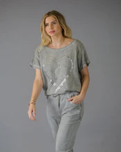 Elissia CM41033 Grey ‘More than Words’ T-Shirt