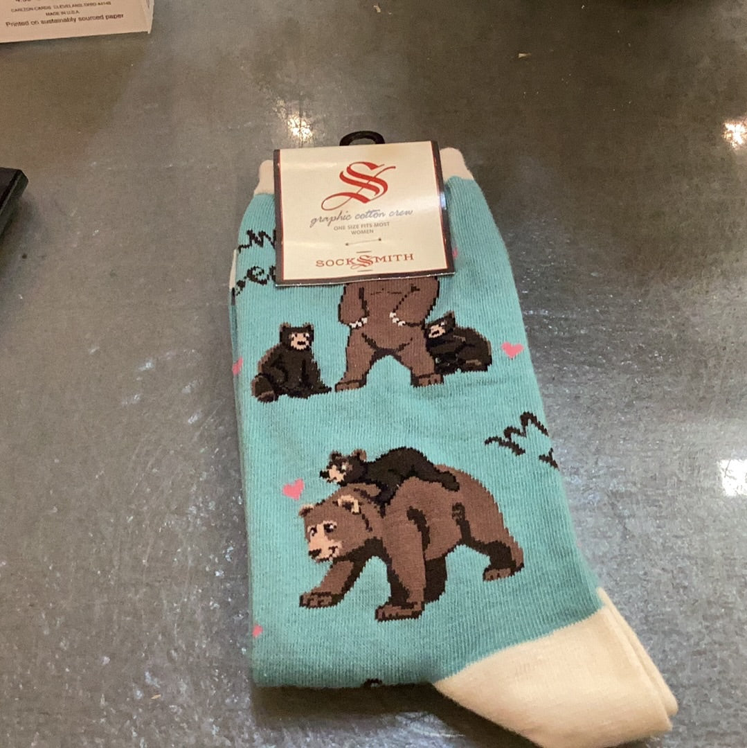 Sock smith WNC2380-TEA Bear socks