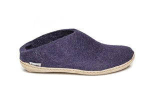 Gler Ups Slip On Leather Sole Slipper