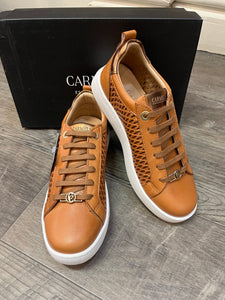 Carmela 160797 Camel Lace Up Sneaker