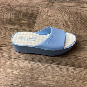 Lemon Jelly Ezili Baby Blue Platform Sandal