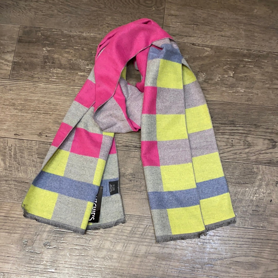 Mitchie’s SCCO38 Stripes & Squares Scarf