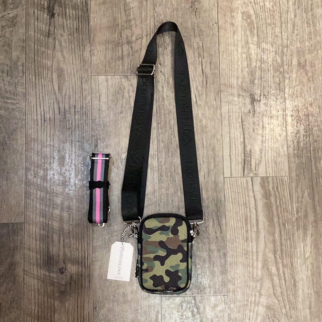 PreneLove Army Camo Phone Purse