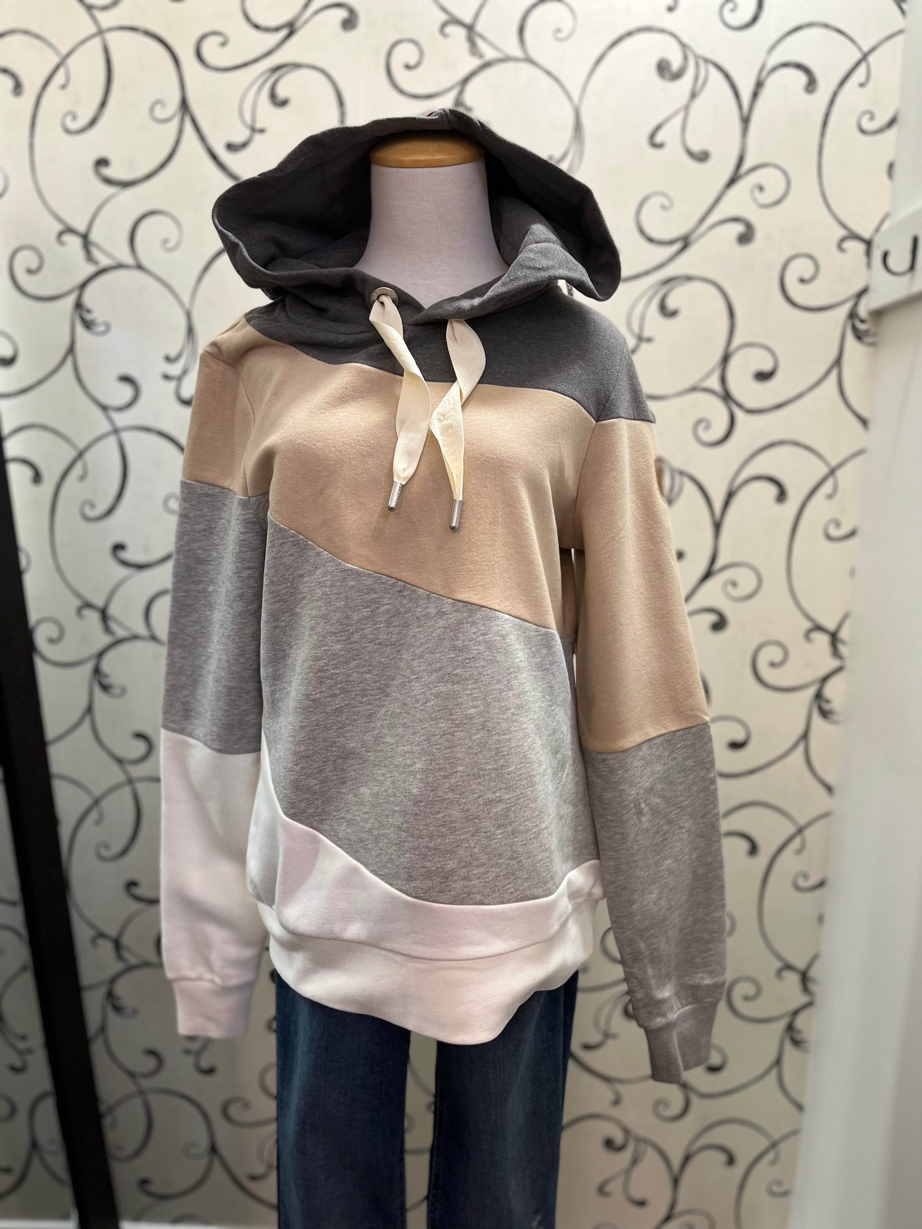 Wanakome Solo Ash Mix Pull Over Hoodie