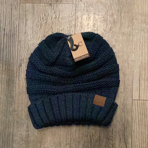 C.C Beanie Hat-100 Slouchy Knit Hat