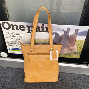 Milo Perugia #157 Leather Shoppers Purse