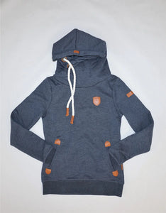 Wanakome Artemis 0702B Navy Pull Over Hoodie