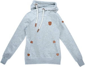 Wanakome Artemis 0702B Light Grey Pull Over Hoodie