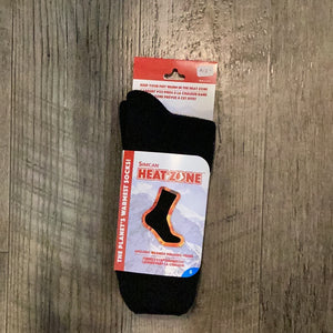 Simcan 43706 Small Black Heat Zone Socks