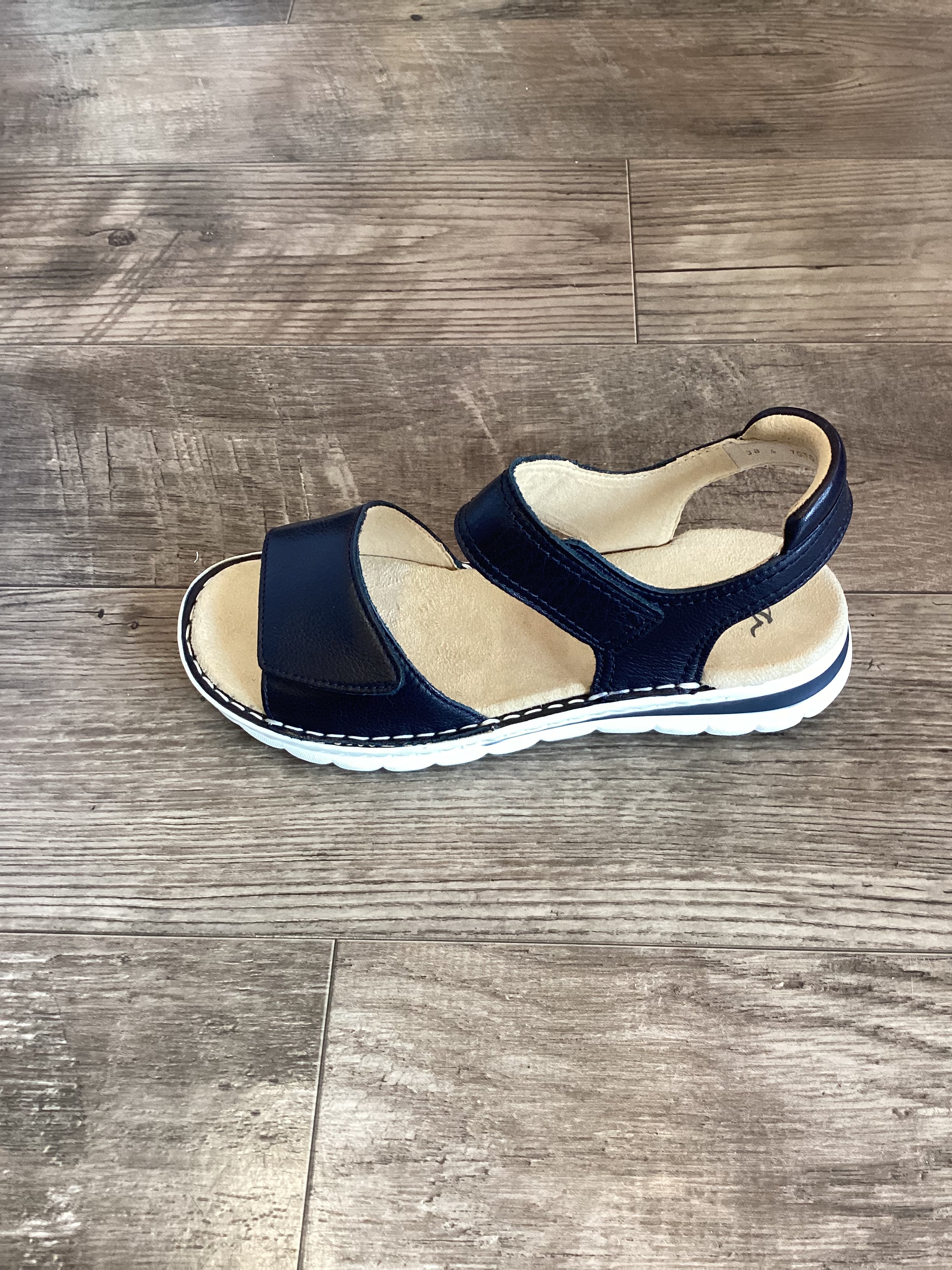 Ara 12-47209 Blue Leather Sandal