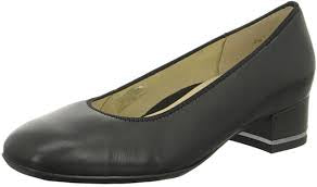 Ara 12-11838  Schwarz Black Leather Dress Shoe