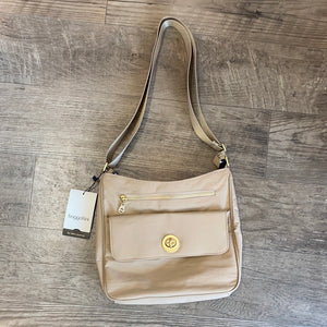 Baggalini ATC289B057 Beige Large Purse