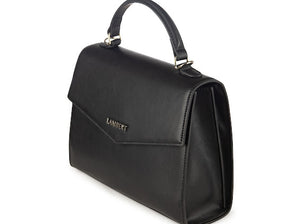 Lambert Gracie - Black Vegan Leather 2-in-1 Handbag