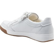 Ara 12-34423 Rei Low White Zip Sneaker