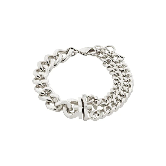 Pilgrim 112246002 Silver Friends Chunky Chain Bracelet
