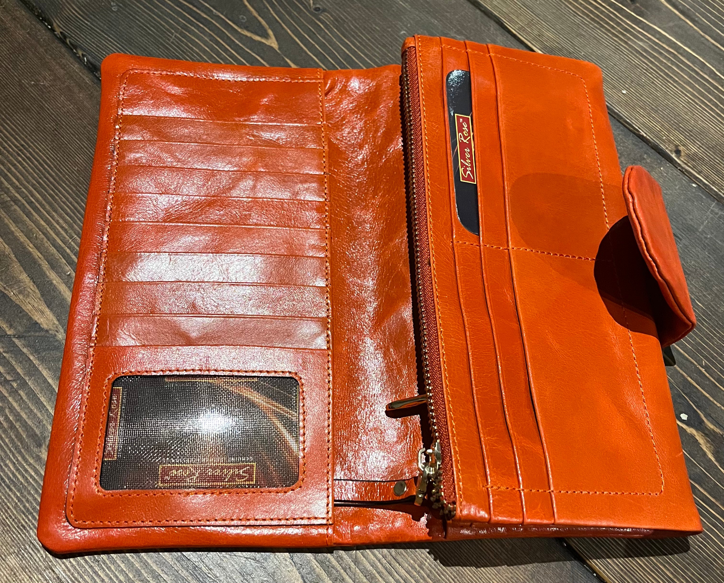 Wenz WL-1463 Leather Clutch Wallets